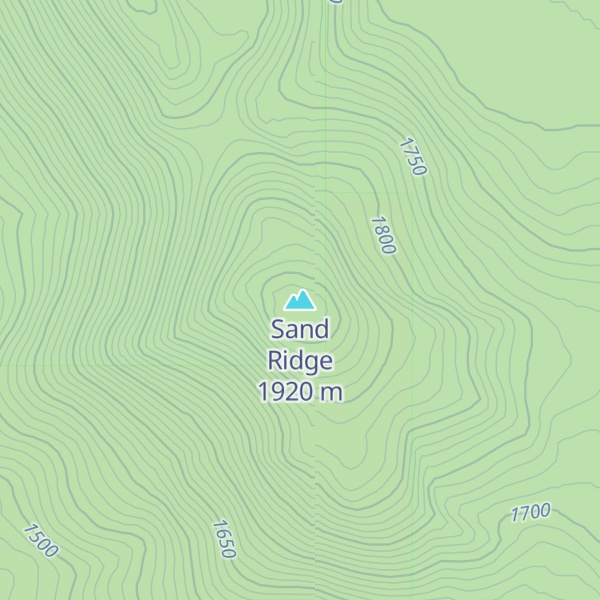 Map of Sand Ridge