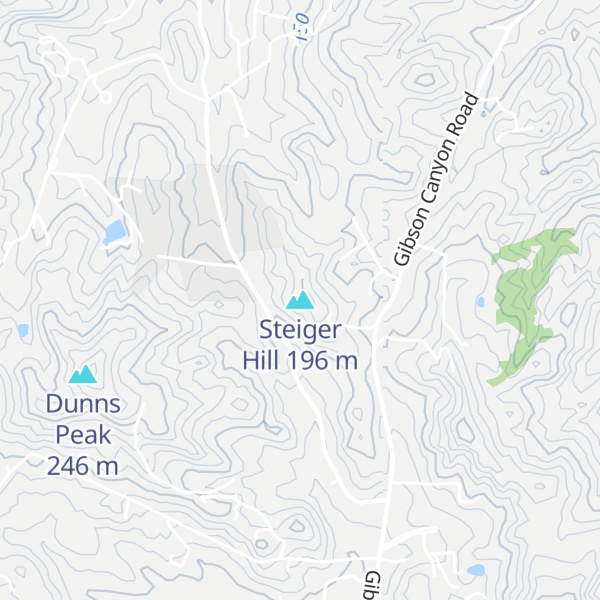 Map of Steiger Hill