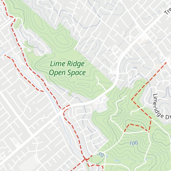 Map of June Bulman Grove Overlook