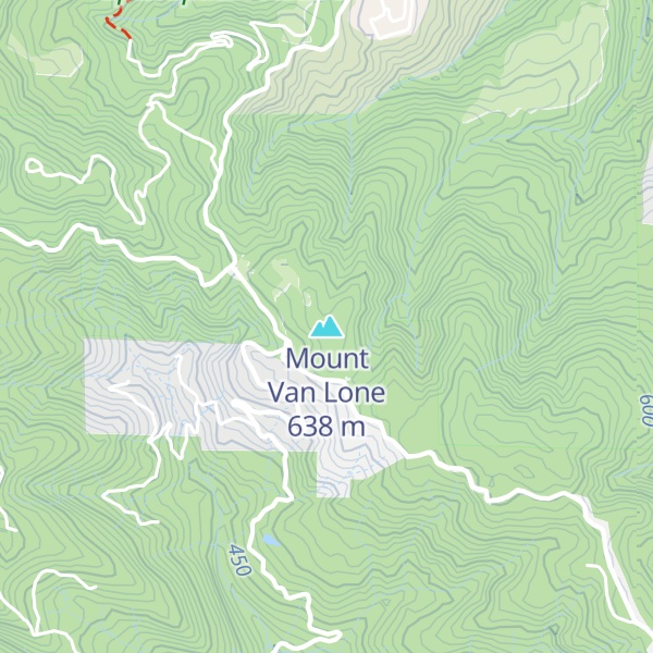 Map of Mount Van Lone