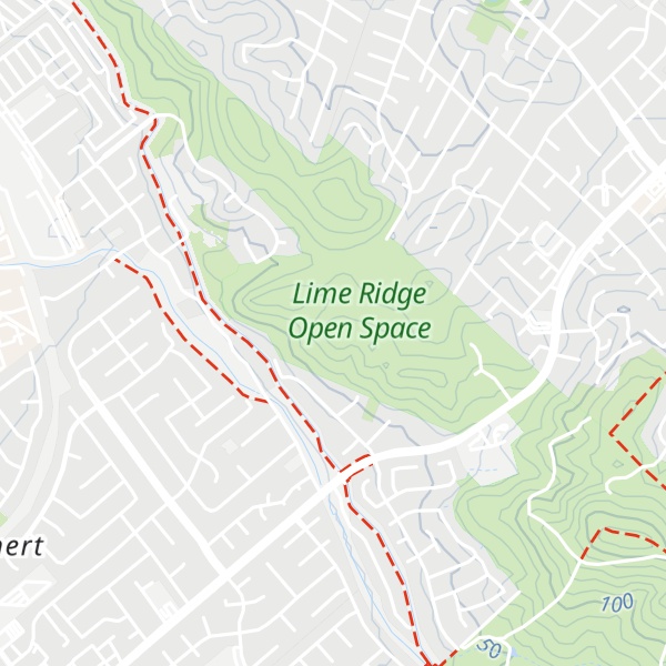 Map of Two Oaks Hill