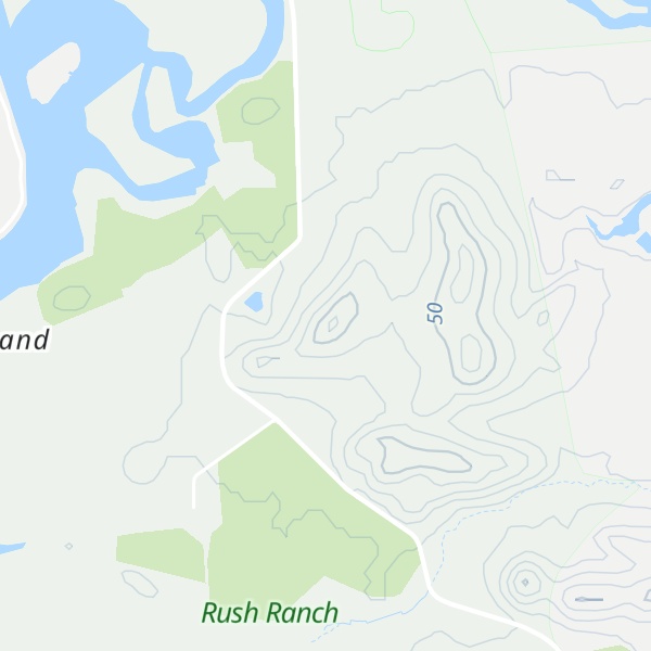 Map of Suisun Hill