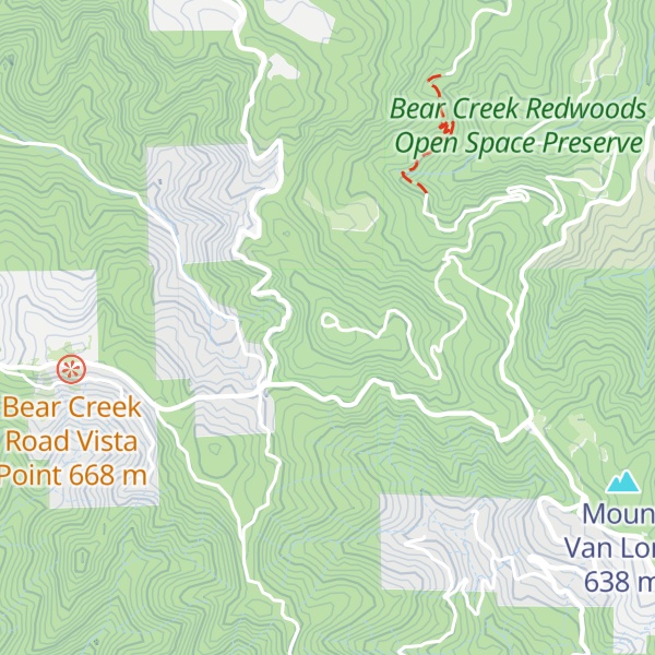 Map of Madrone Knoll
