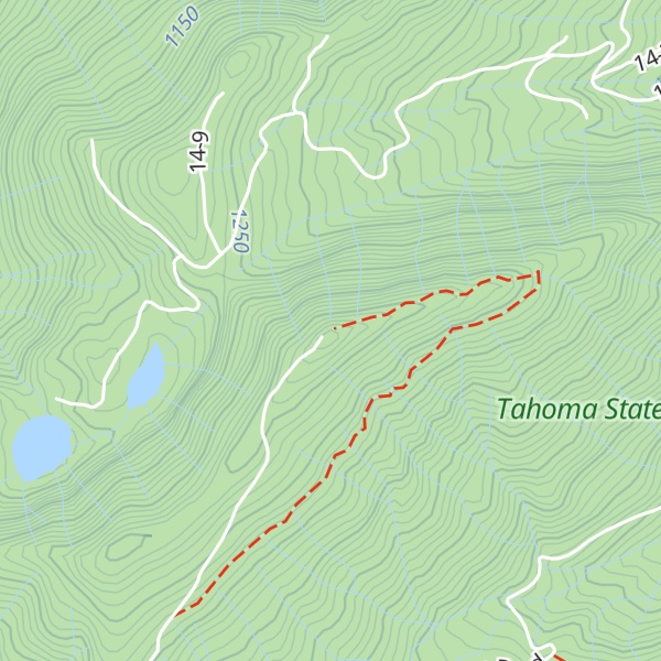 Map of High Hut