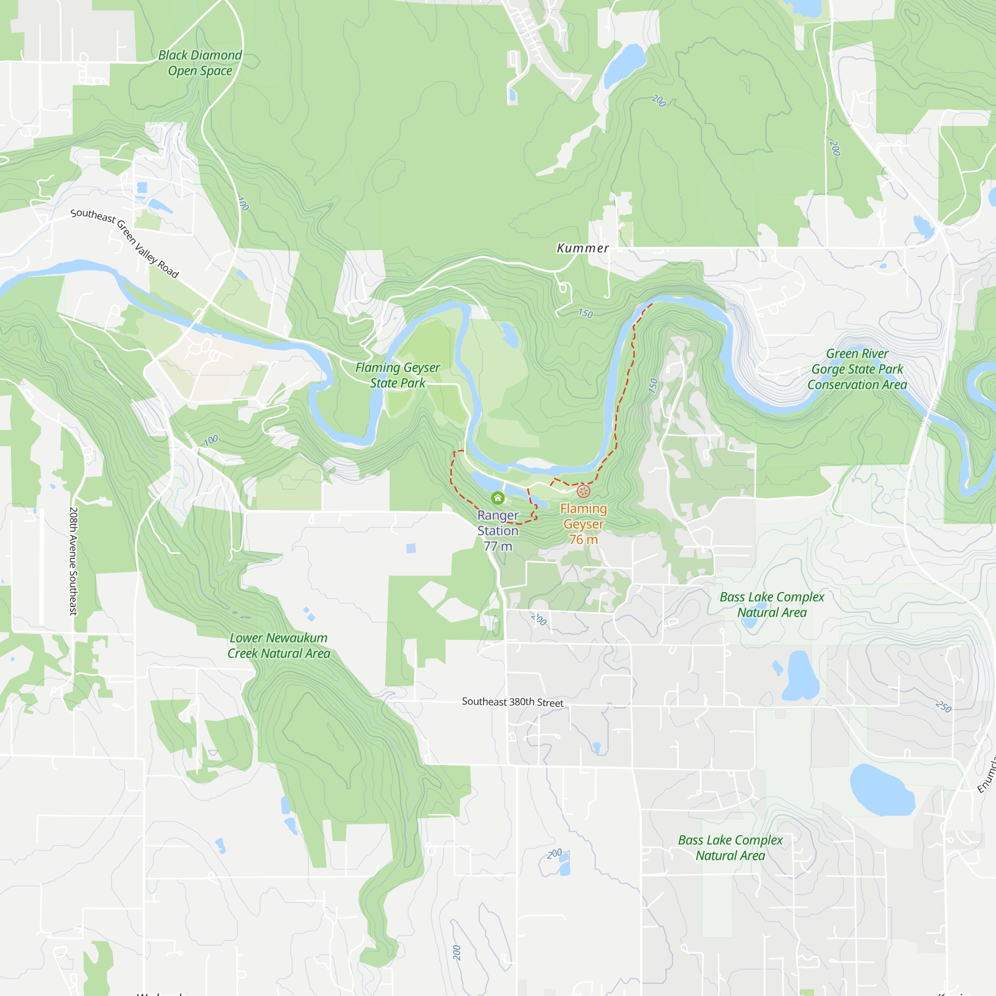 Ranger Station map