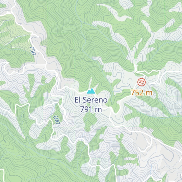 Map of El Sereno