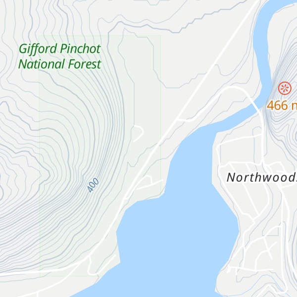 Map of Pine Creek Information Center