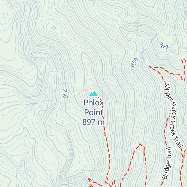 Map of Phlox Point