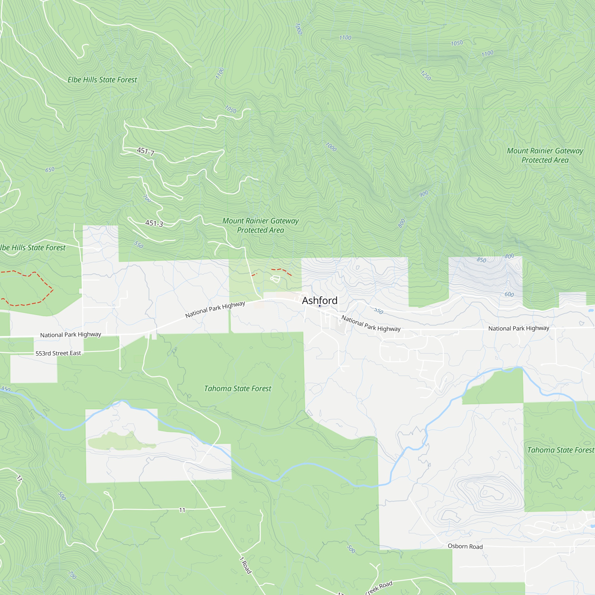 Visitor Information Center map