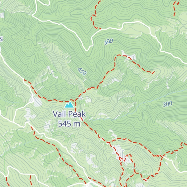 Map of Eagle Peak