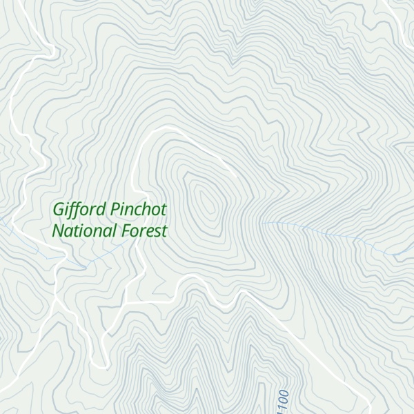 Map of Timbered Peak