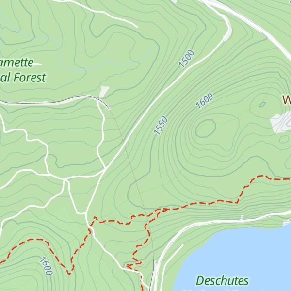 Map of Westview Shelter