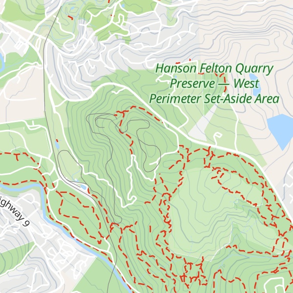 Map of Bear Mountain