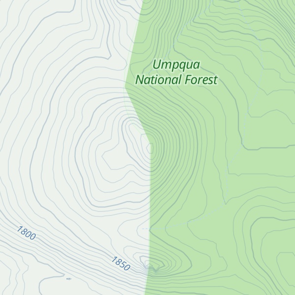 Map of Red Cinder Butte