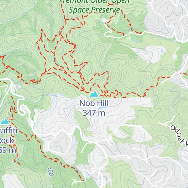 Map of Nob Hill