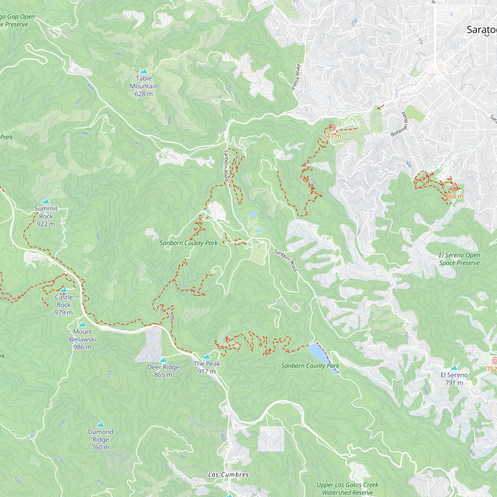 Visitor Center map