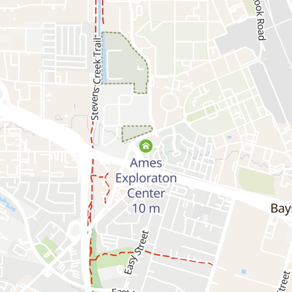 Map of Ames Exploraton Center