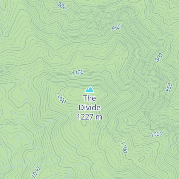 Map of The Divide