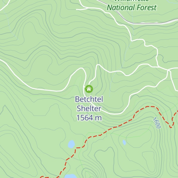 Map of Betchtel Shelter