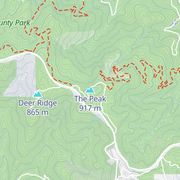 Map of The Peak