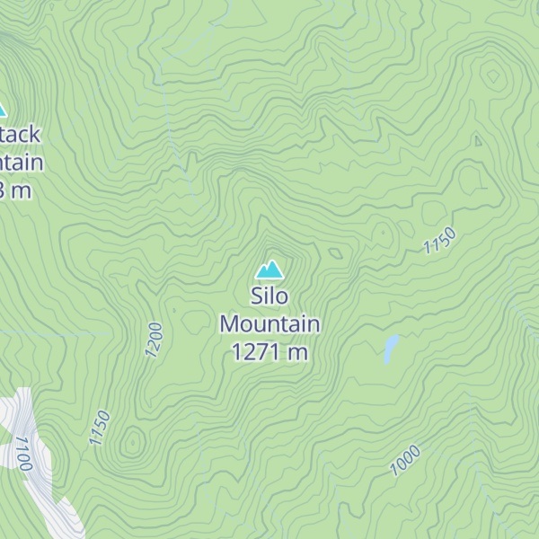 Map of Silo Mountain