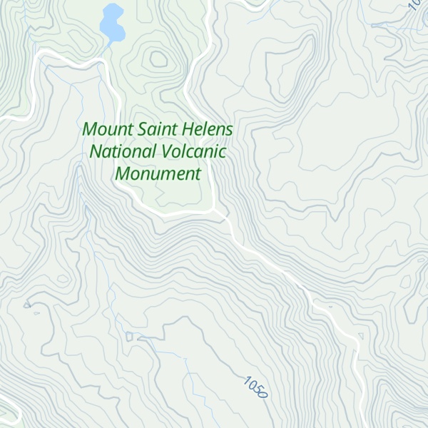 Map of Cascade Peaks Interpretive Station