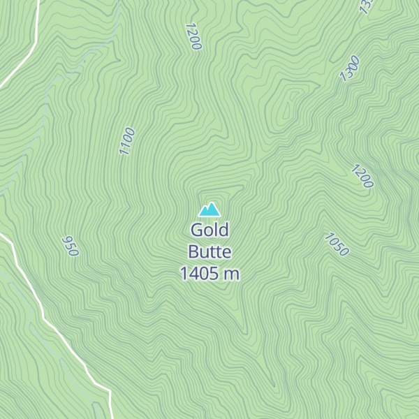 Map of Gold Butte