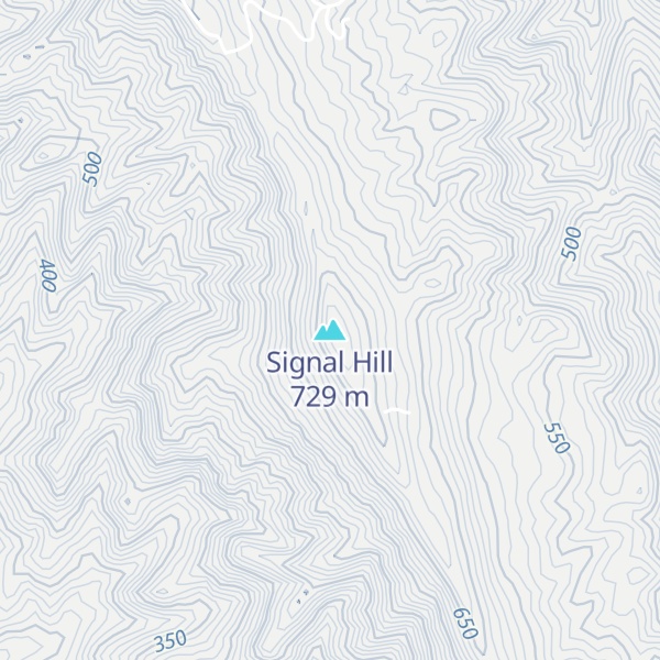 Map of Signal Hill