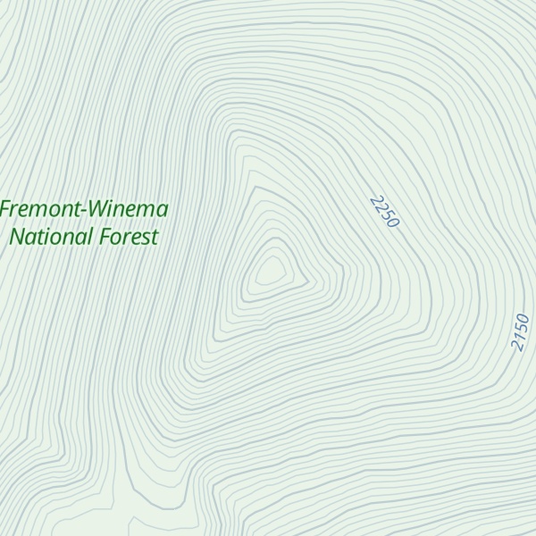 Map of Mount Harriman