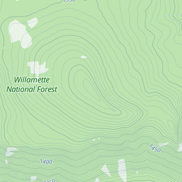 Map of Moolack Mountain