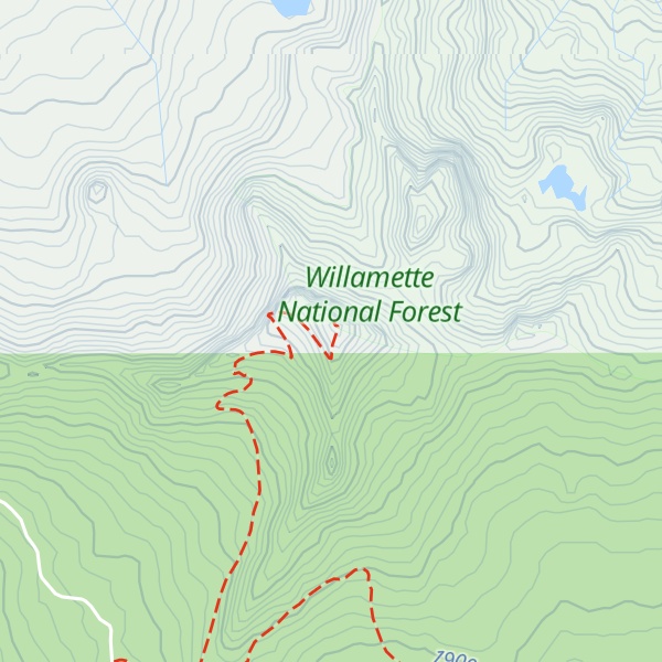 Map of Fuji Mountain
