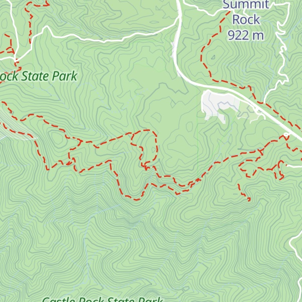 Map of Goat Rock