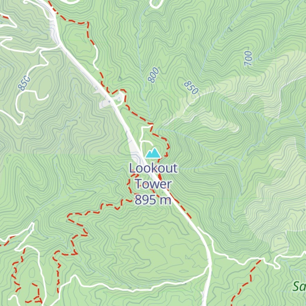 Map of Lookout Tower