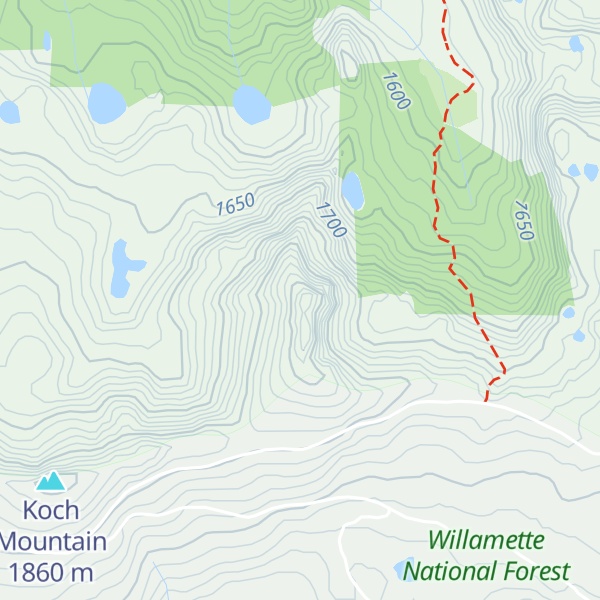Map of Cupit Mary Mountain
