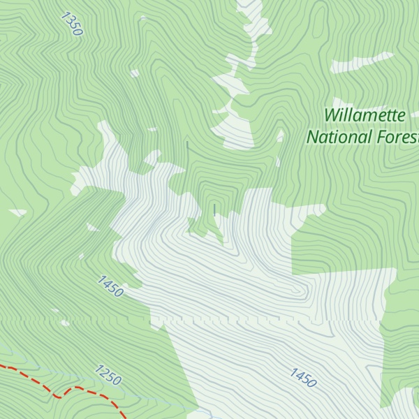 Map of Pyramid Mountain