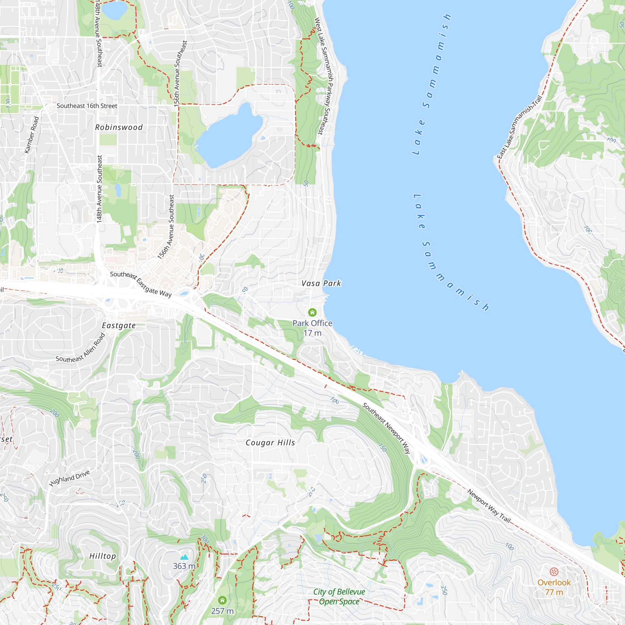 Park Office map
