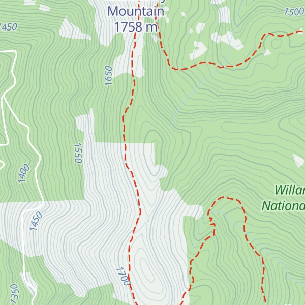 Map of South Chucksney