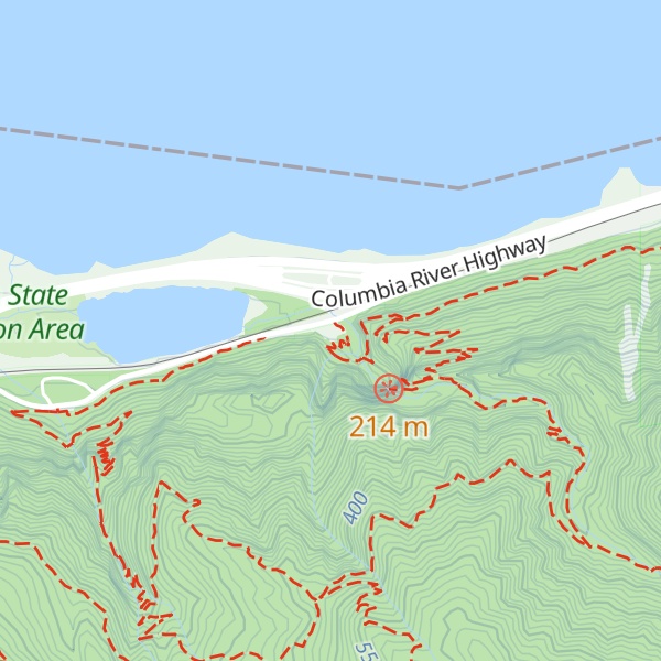 Map of Visitor Center