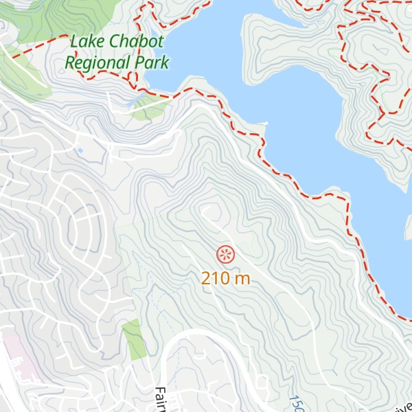 Map of Chabot 2 Benchmark