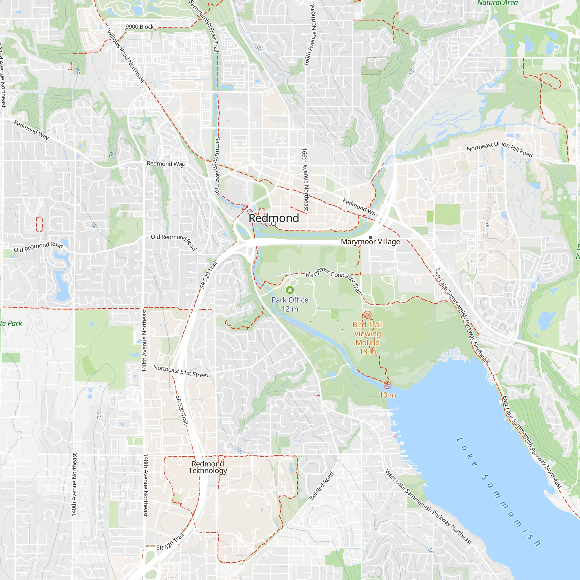 Park Office map