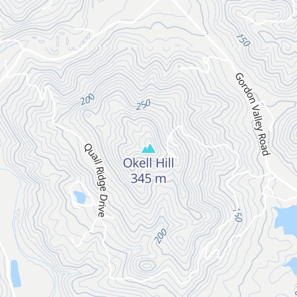 Map of Okell Hill