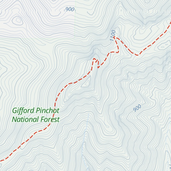 Map of Siouxon Peak