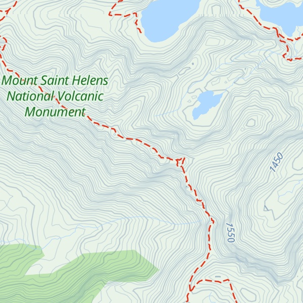 Map of Mount Whittier