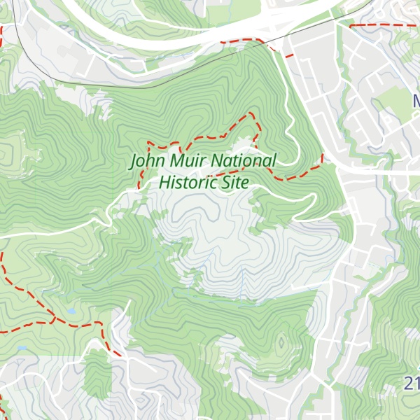 Map of Mount Wanda