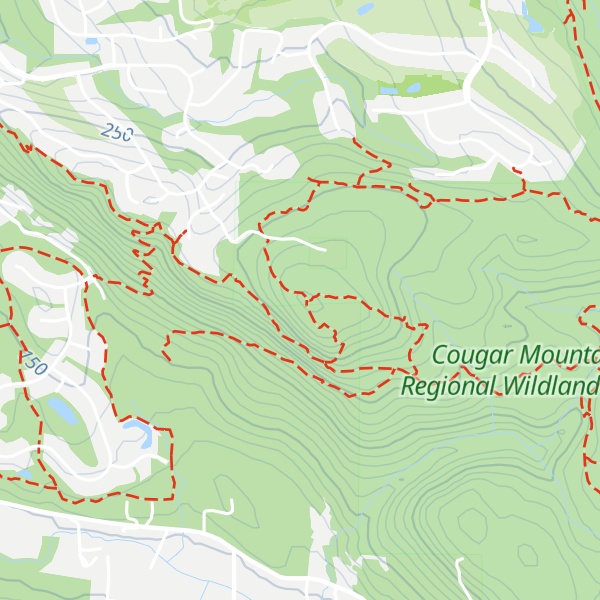 Map of Marshall's Hill
