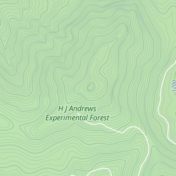 Map of Carpenter Mountain