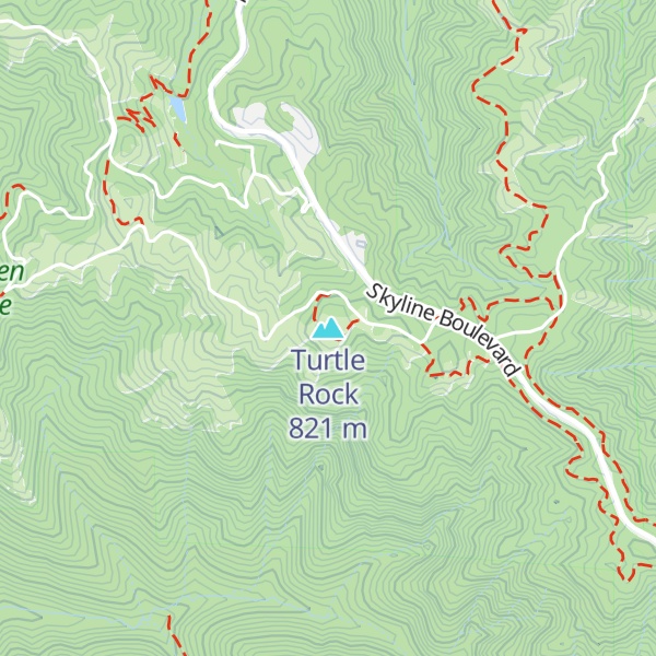 Map of Turtle Rock