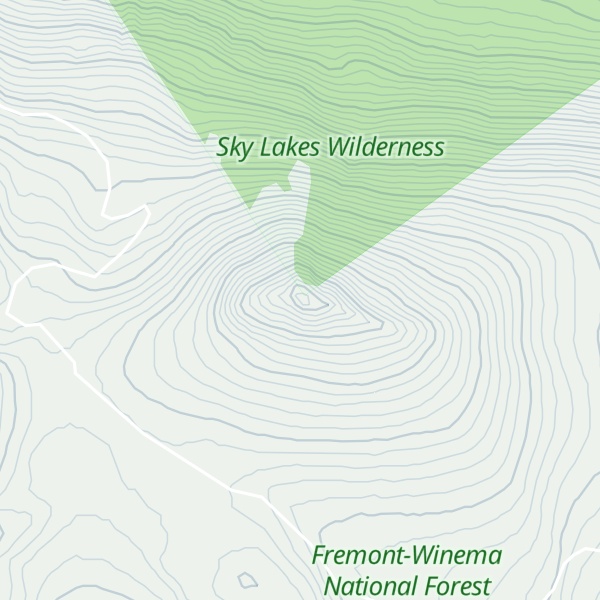 Map of Cherry Peak