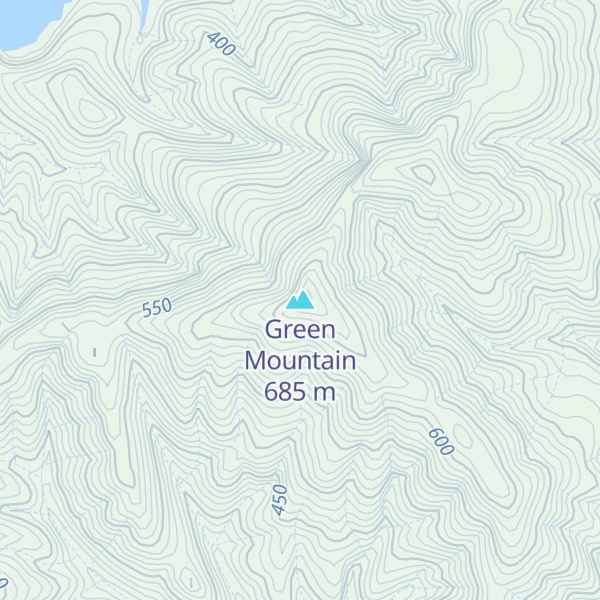 Map of Green Mountain