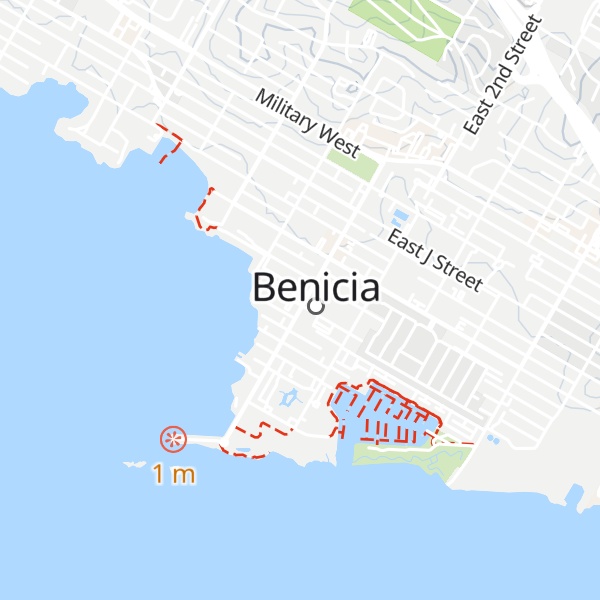 Map of Benicia Chamber of Commerce
